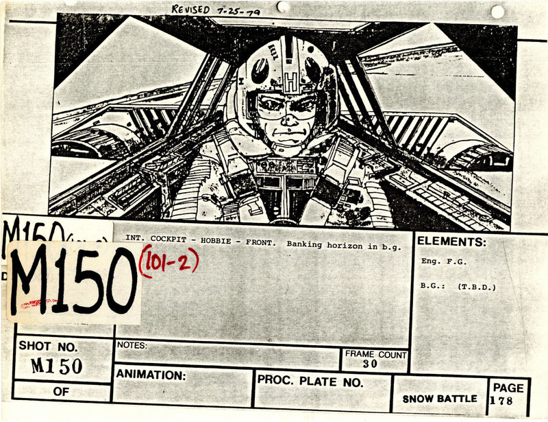 Star Wars: Episode V - The Empire Strikes Back: Mini VFX Storyboard