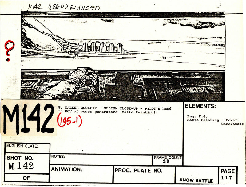 Star Wars: Episode V - The Empire Strikes Back: Mini VFX Storyboard