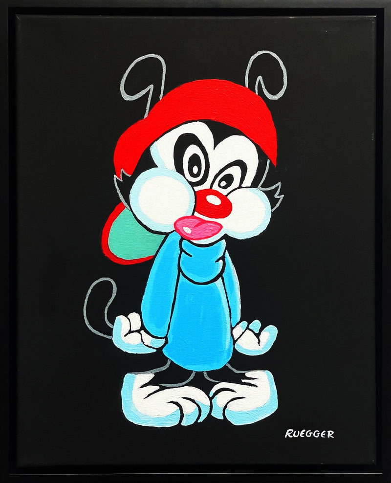 Tom Ruegger Original Acrylic Painting on Canvas: Wakko