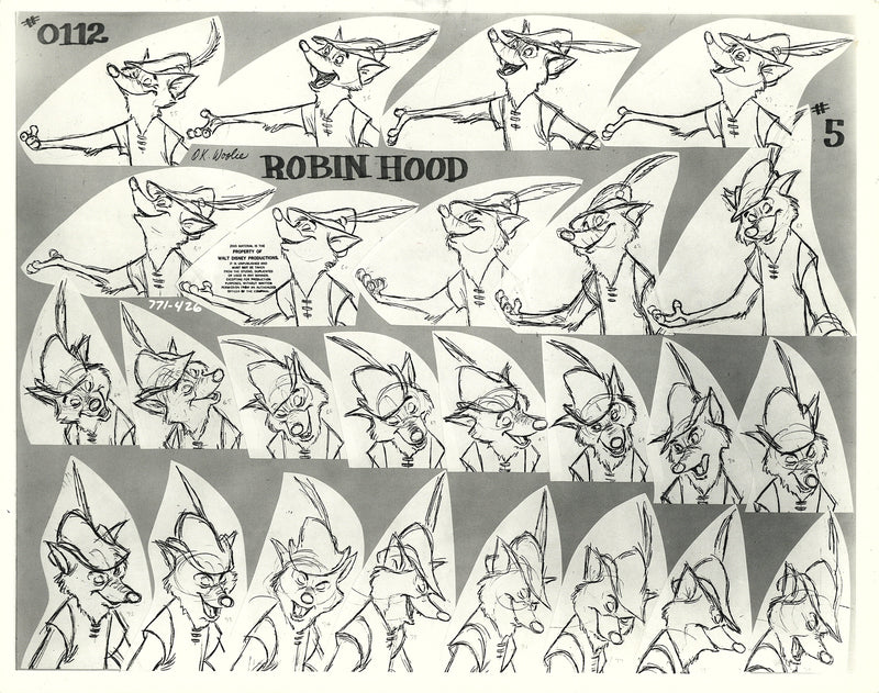 Robin Hood Original Stat Model Sheet: Robin Hood