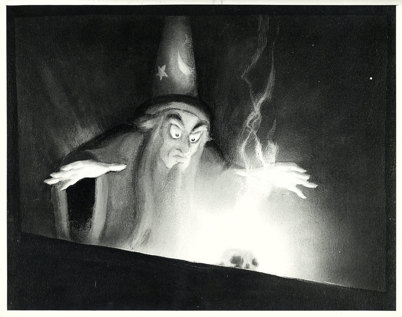 Fantasia Original Production Stat Print: Yen Sid