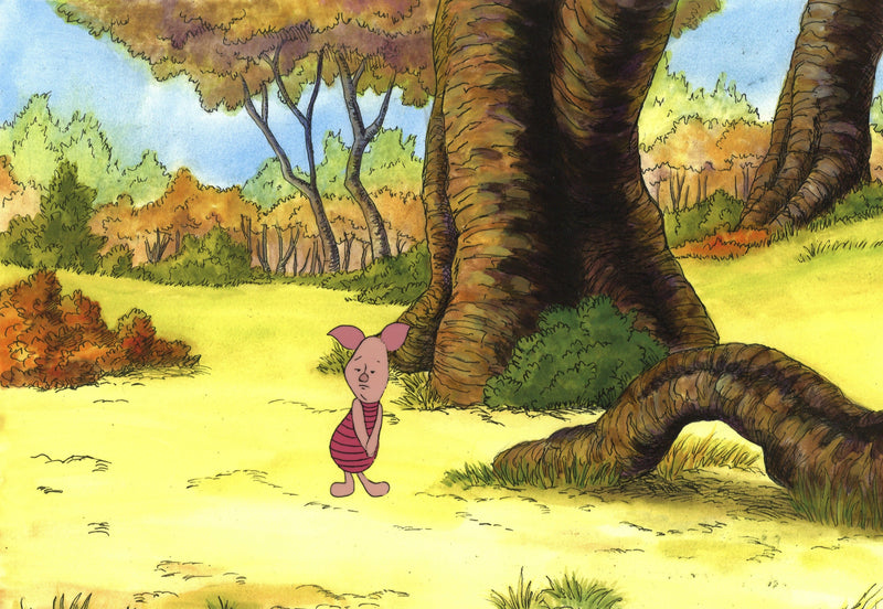 Winnie the Pooh Original Production Cel: Piglet