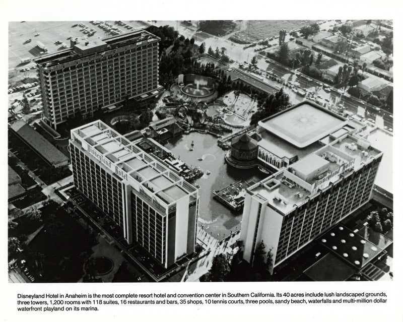 Disney Publicity Photo (1980s): Disneyland Hotel