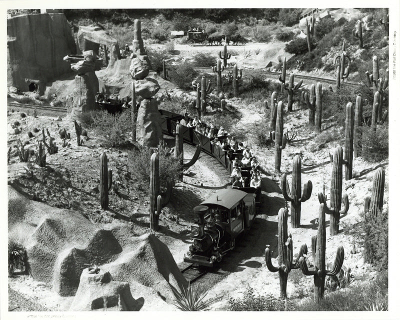 Disney Publicity Photo (1988): Disneyland Railroad