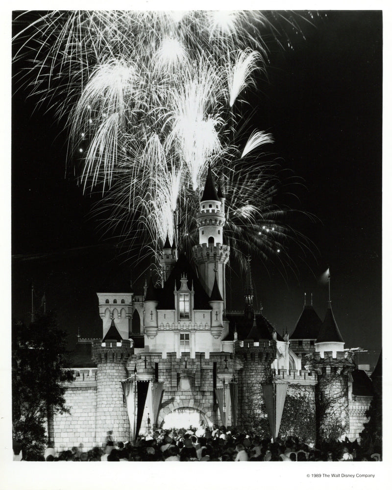 Disney Publicity Photo (1989): Disneyland Fireworks