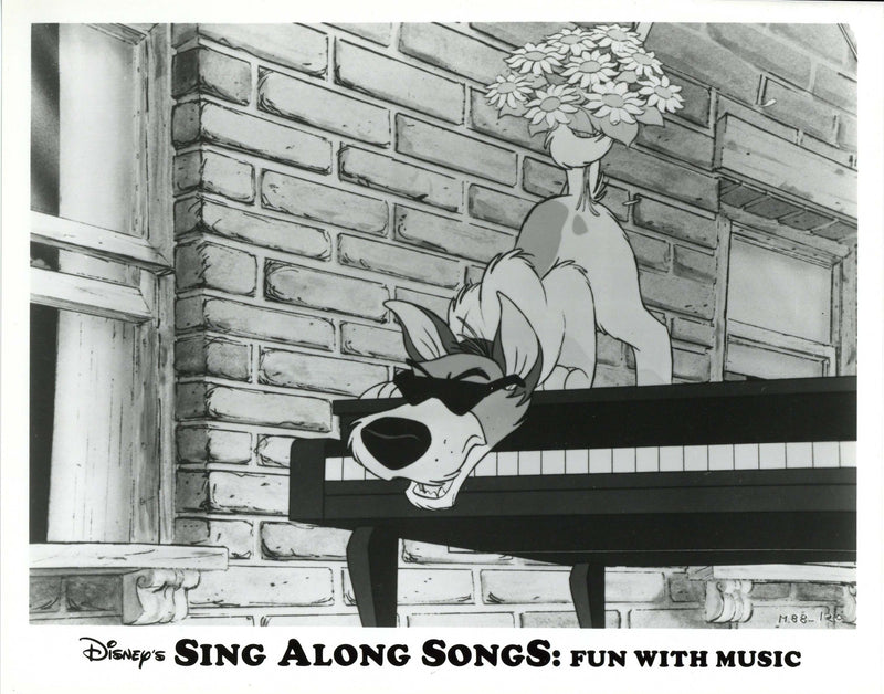 Disney Publicity Photo (1989): Sing Along Songs
