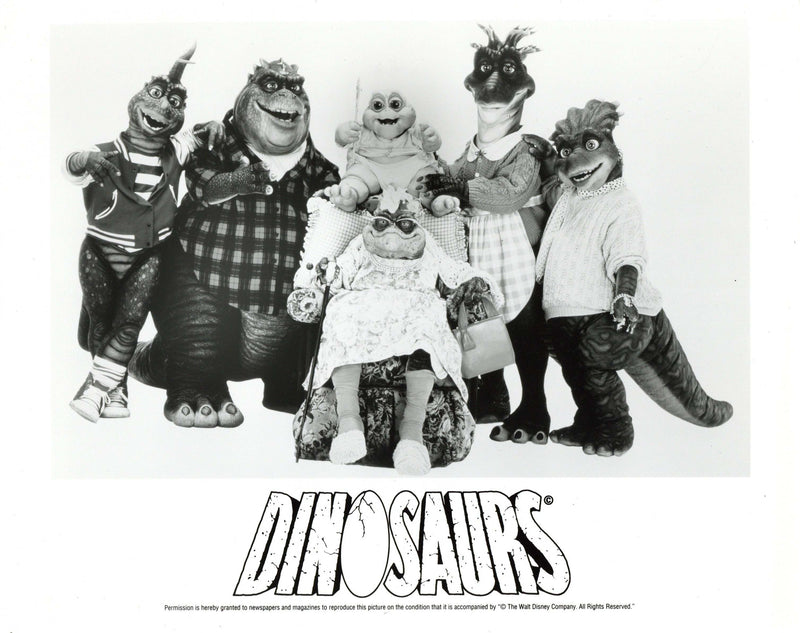 Disney Publicity Photo (1990s): Dinosaurs