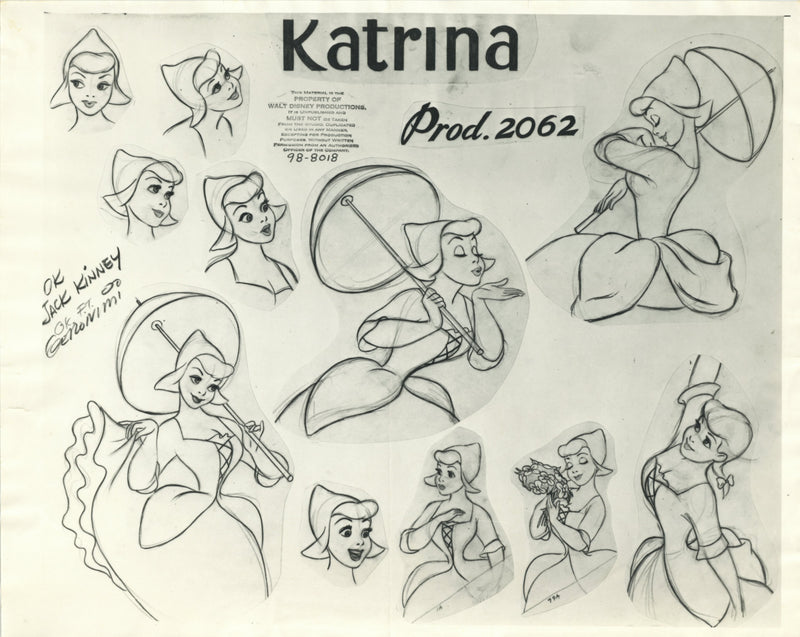 The Legend of Sleepy Hollow Stat Model Sheet: Katrina