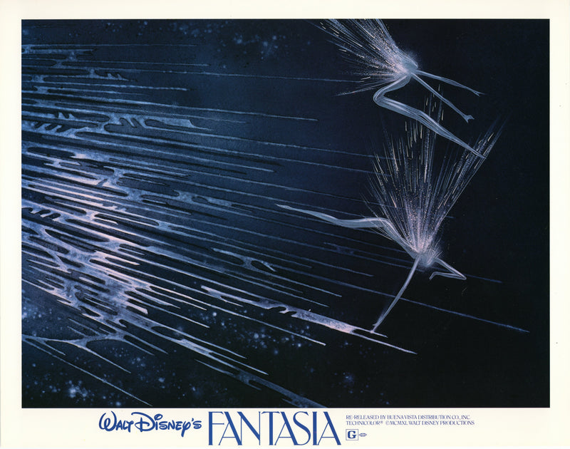 Original Fantasia Re-Release Lobby Cards with Envelope (Set of 8)