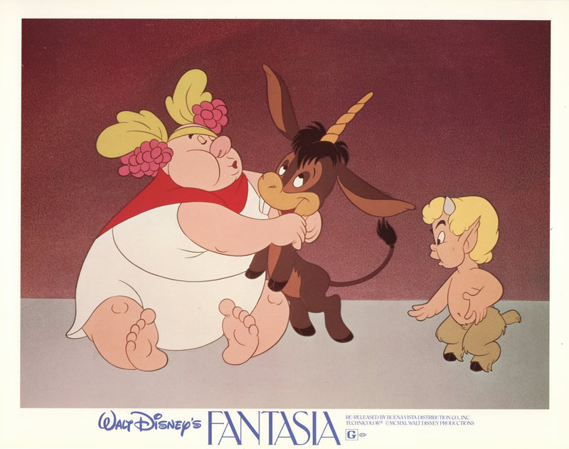 Original Fantasia Re-Release Lobby Cards with Envelope (Set of 8)
