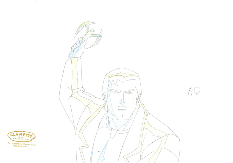 Justice League Unlimited Original Production Drawing: Terry