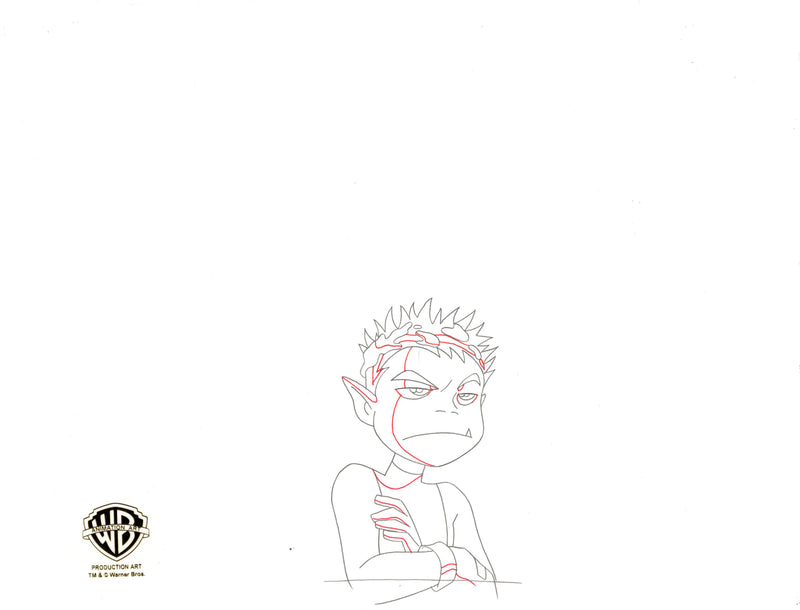 Teen Titans Original Production Drawing: Beast Boy