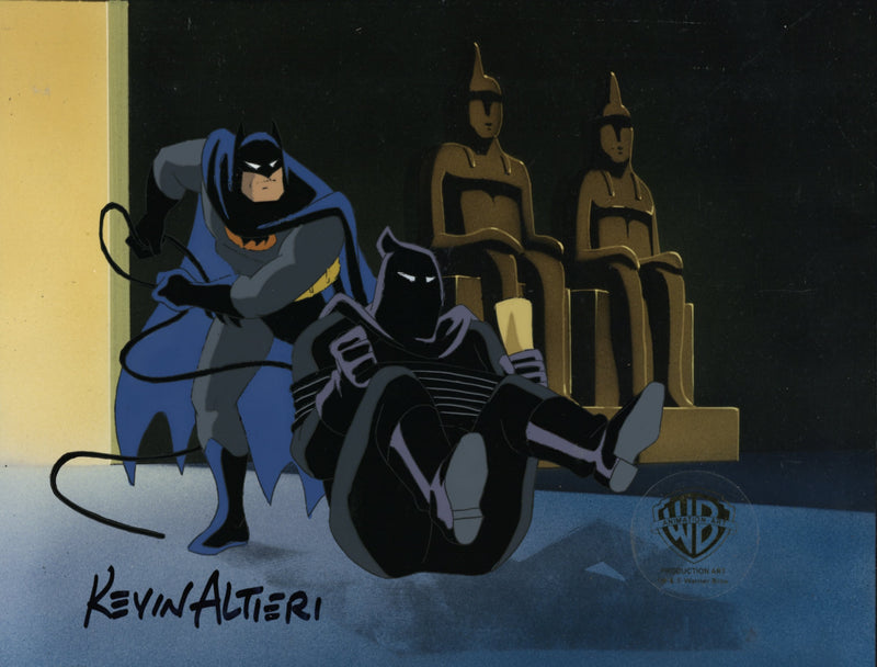 Batman The Animated Series Original Production Cel Signed By Kevin Altieri: Batman, Ubu