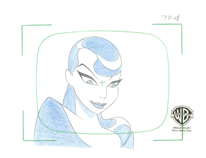 Batman Beyond Original Production Drawing: Inque