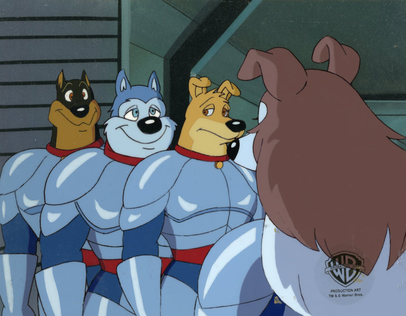 Road Rovers Original Production Cel: Blitz, Exile, Hunter, Colleen