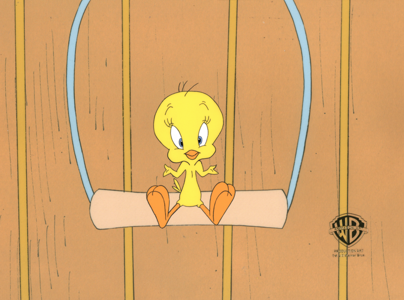 Looney Tunes Original Production Cel: Tweety