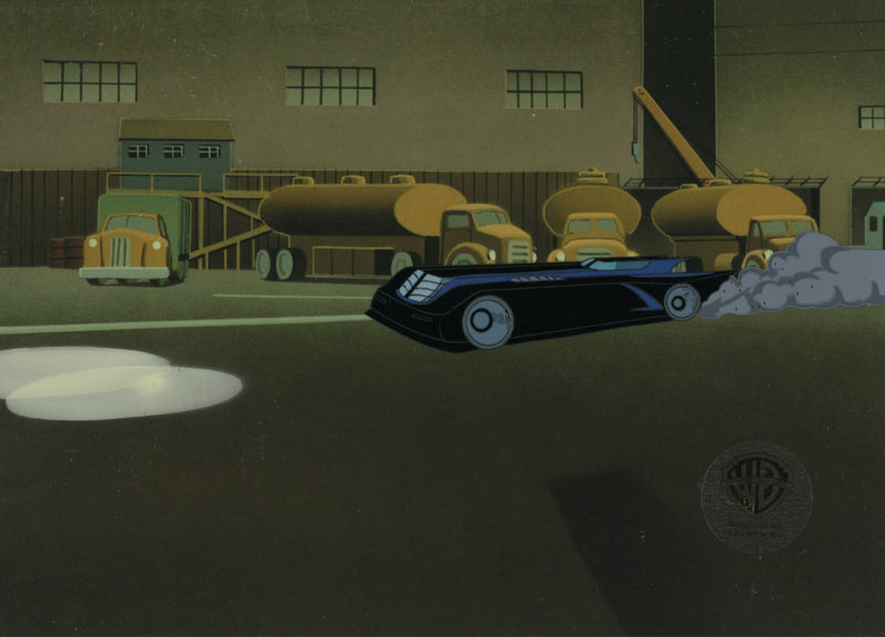 Batman The Animated Series Original Production Cel: Batmobile