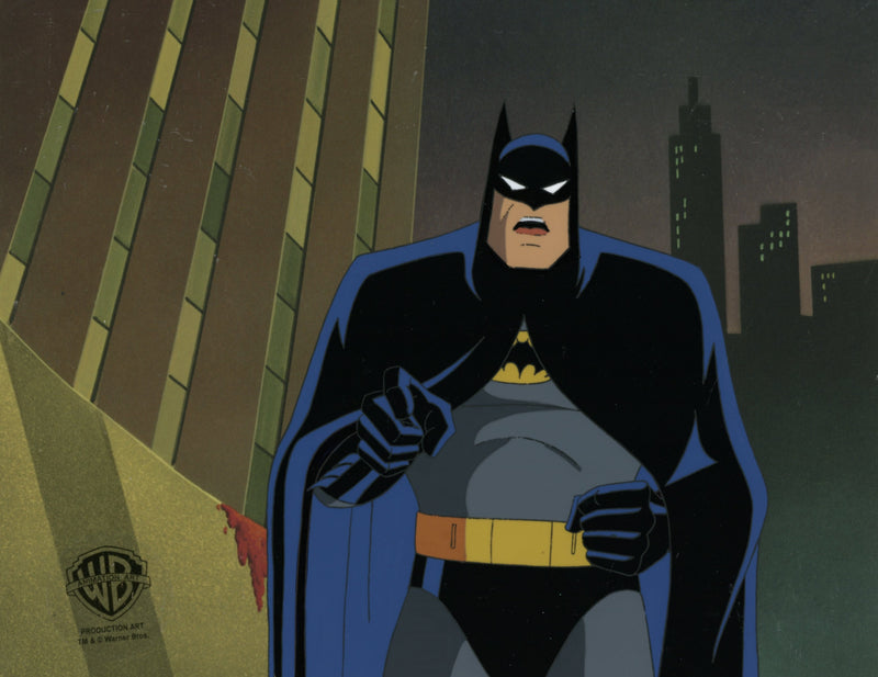 Batman The Animated Series Original Production Cel: Batman