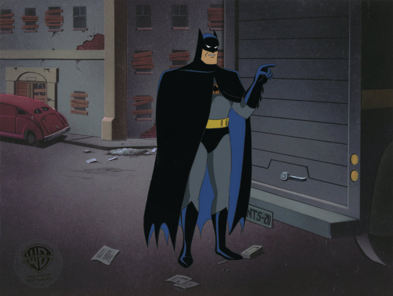 Batman The Animated Series Original Production Cel: Batman