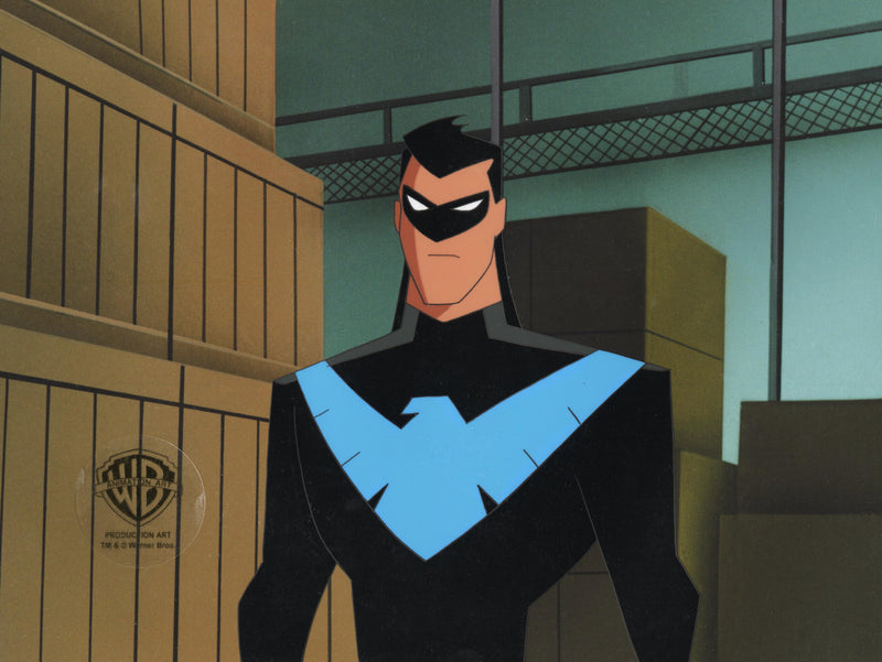 The New Batman Adventures Original Production Cel: Nightwing