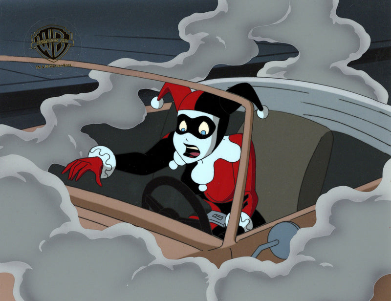 The New Batman Adventures Original Production Cel: Harley Quinn