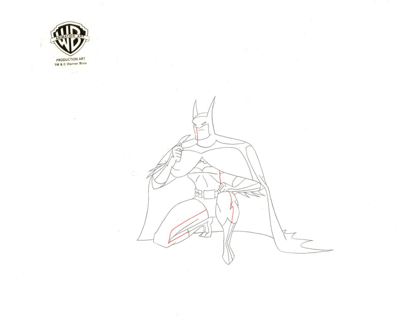 Justice League Original Production Drawing: Batman