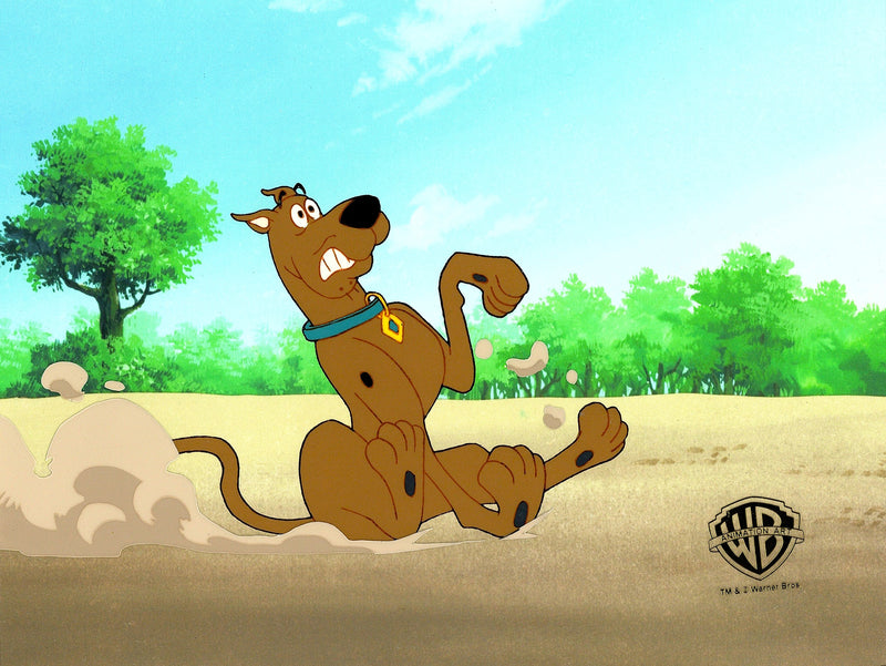 Scooby-Doo on Zombie Island Original Production Cel: Scooby