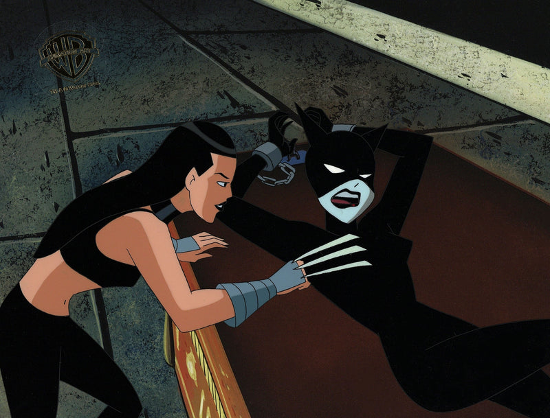 The New Batman Adventures Original Production Cel: Catwoman