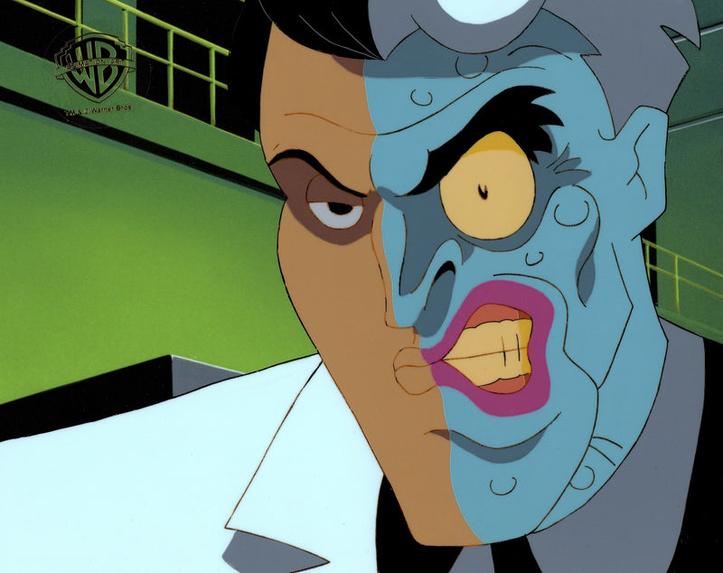 Batman The Animated Series Original Production Cel: Two-Face