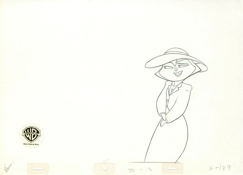 Cats Don't Dance Original Production Drawing: Sawyer