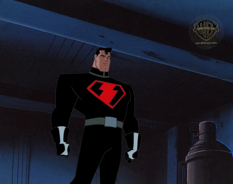 Superman The Animated Series Original Production Cel: Superman