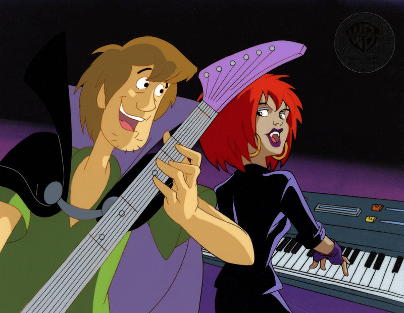 Scooby-Doo and the Witch's Ghost Original Production Cel with Matching Drawings: Shaggy, Luna