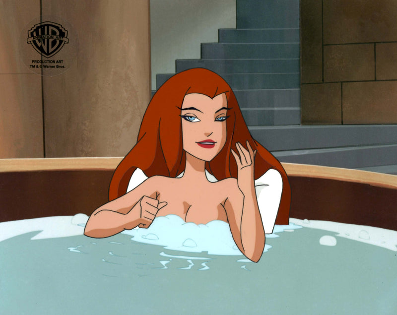 Superman the Animated Series Original Production Cel with Matching Drawing: Maxima