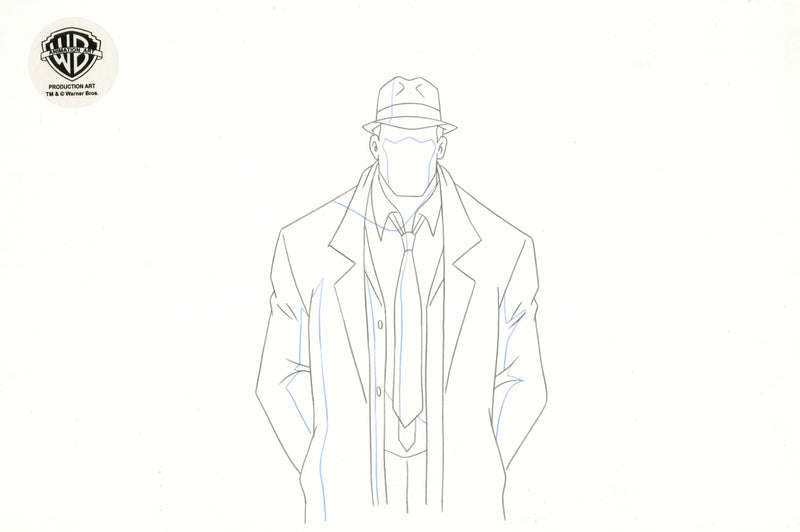 Justice League Unlimited Original Production Drawing: The Question
