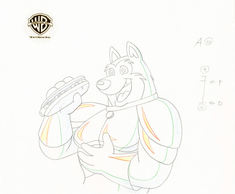 Road Rovers Original Production Drawing: Exile