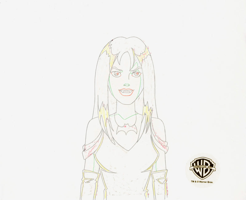 Scooby-Doo and the Witch's Ghost Original Production Cel and Matching Drawing: Thorn