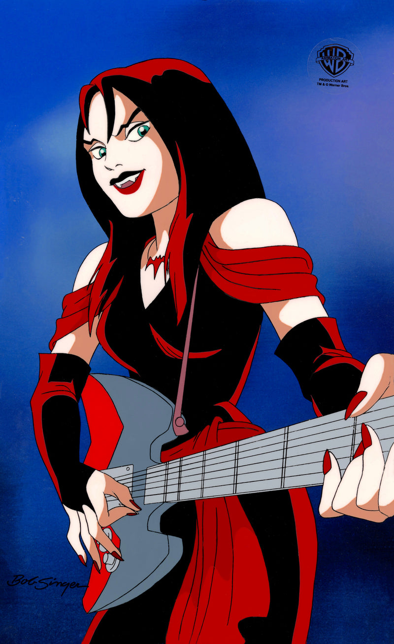 Scooby-Doo and the Witch's Ghost Original Production Cel and Matching Drawing Signed by Bob Singer (Oversize): Thorn