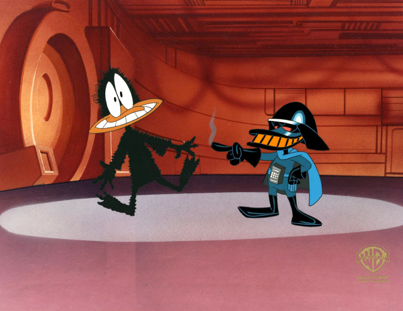 Tiny Toon Adventures Original Production Cel: Plucky, Duck Vader