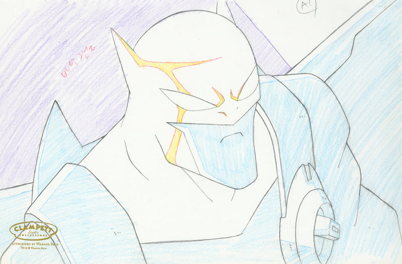 The Batman Original Production Drawing: Batman