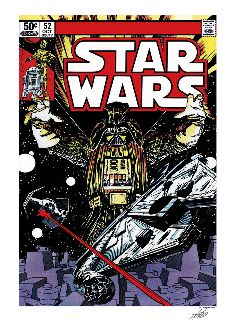 Star Wars #52 - To Take The Tarkin, Signed by Stan Lee with Framing