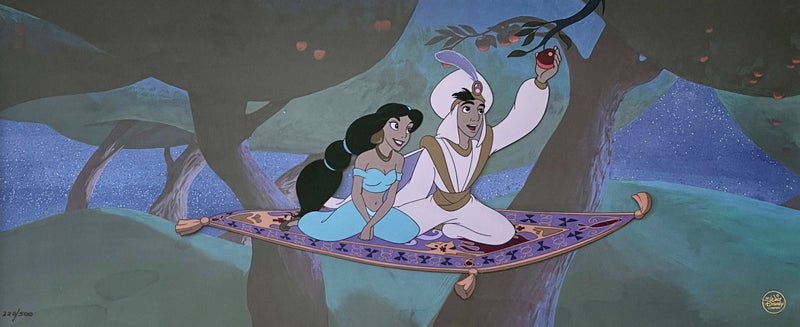 Aladdin, Magic Carpet Ride: Limited Edition Hand-Painted Cel - Choice Fine Art