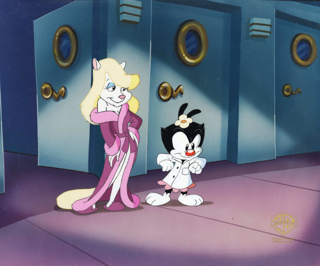 Animaniacs Original Production Cel: Minerva and Dot - Choice Fine Art