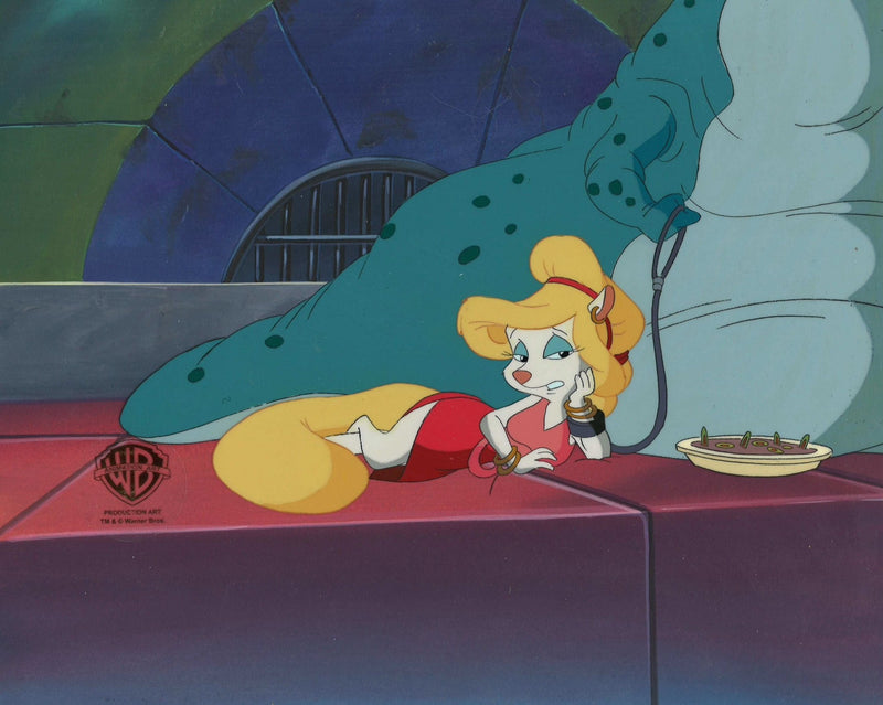 Animaniacs Original Production Cel on Original Background: Minerva - Choice Fine Art