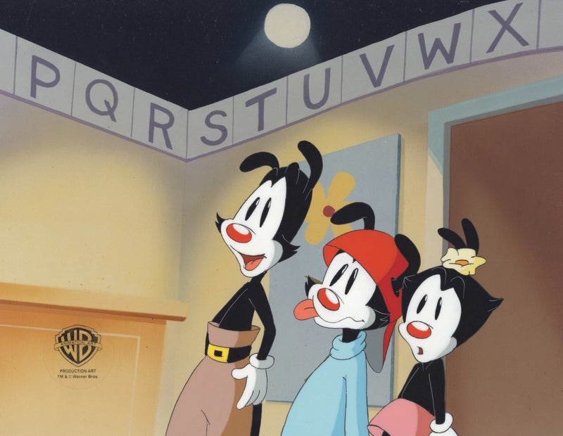 Animaniacs Original Production Cel: Yakko, Wakko, and Dot - Choice Fine Art