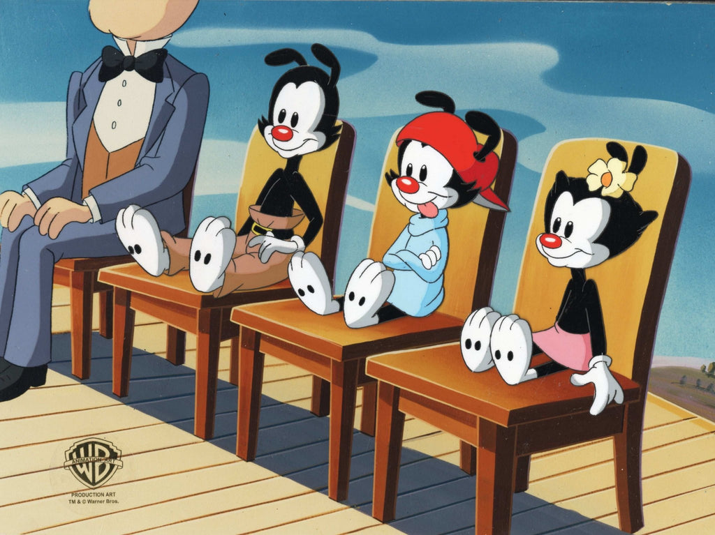 Animaniacs Original Production Cel: Yakko, Wakko, and Dot - Choice Fine Art