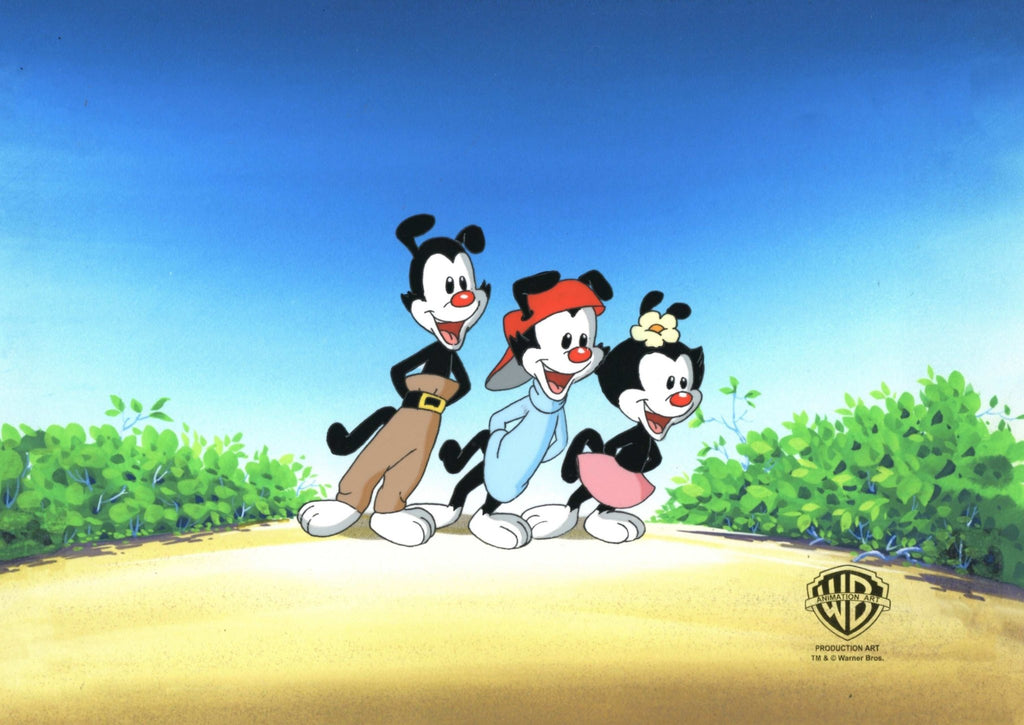 Animaniacs Original Production Cel: Yakko, Wakko, and Dot - Choice Fine Art