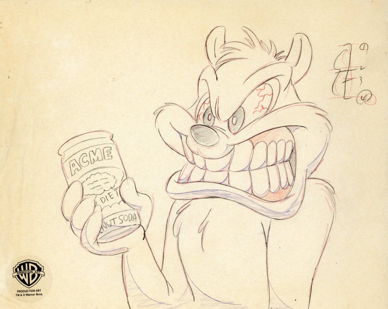 Animaniacs Original Production Drawing: Candie Chipmunk - Choice Fine Art