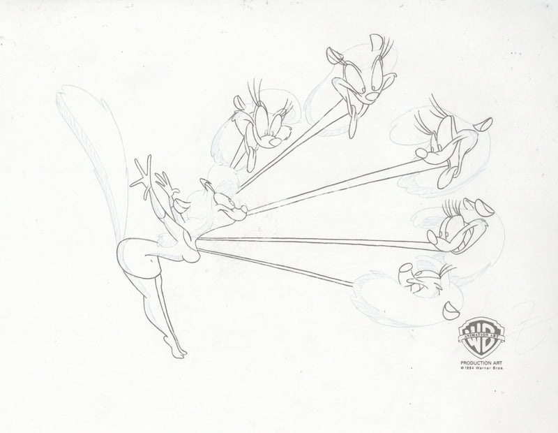 Animaniacs Original Production Drawing: Minerva - Choice Fine Art