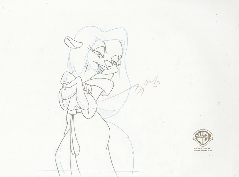 Animaniacs Original Production Drawing: Minerva - Choice Fine Art