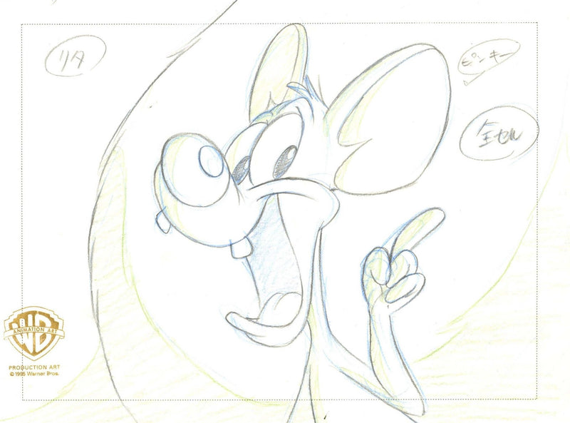 Animaniacs Original Production Drawing: Pinky - Choice Fine Art